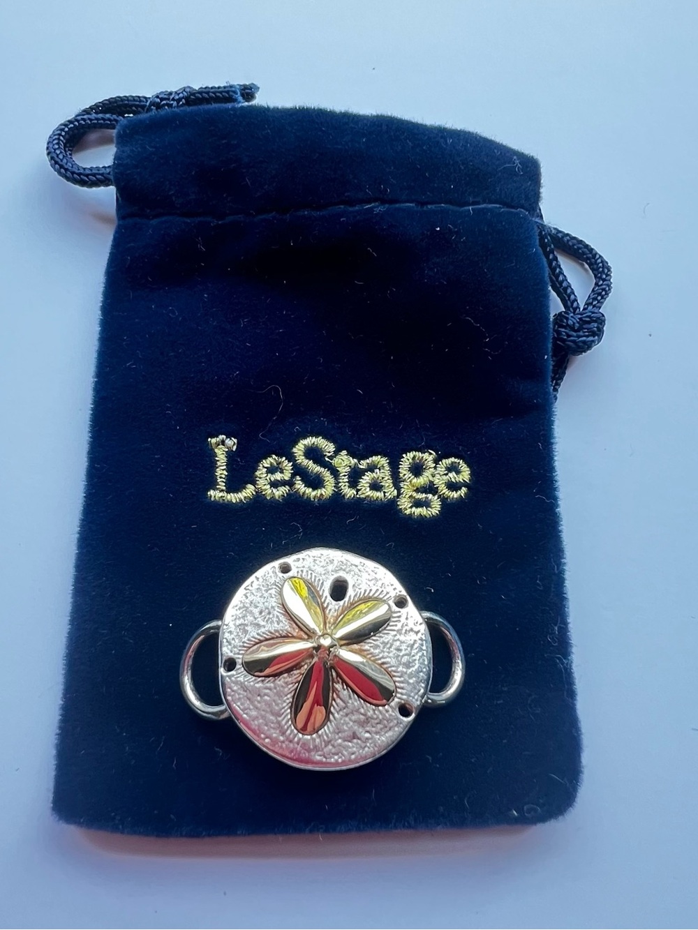 925 & 14K LeStage convertible bracelet clasp